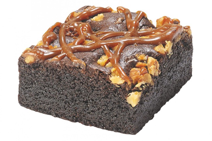Brownie mit Toffee und Walnuss 60g, 60 Stück