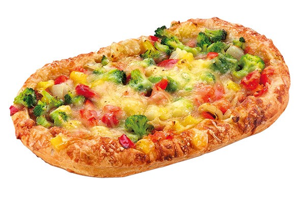 Pizza vegetarisch 200g, 24 Stück