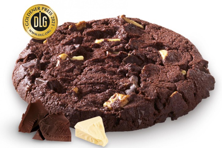 Cookie Puck Triple Chocolate (Teigling) 80g, 96 St.